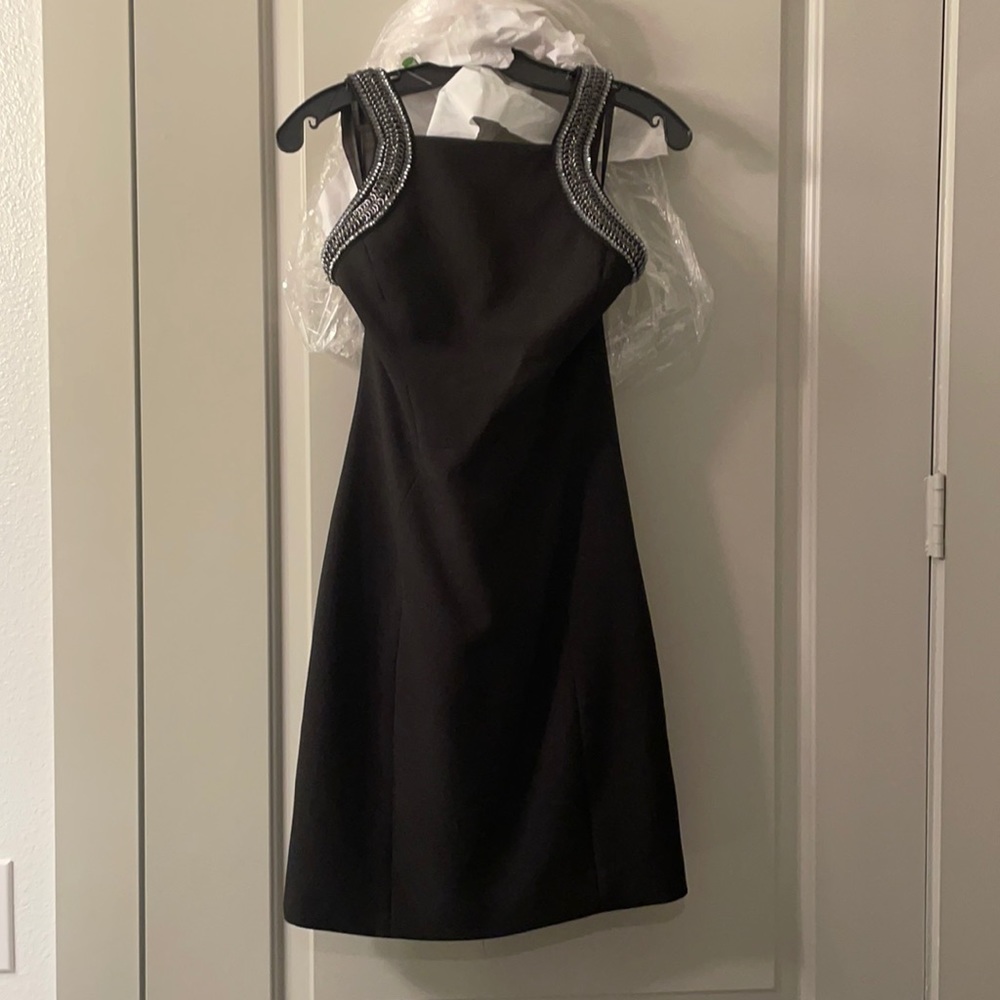 Beautiful mini black dress!